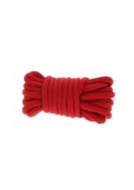 Wiązania-BONDAGE ROPE 5 METER RED - obrazek 6