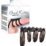 Poczwórny długi duży pierścień na penisa nakładka