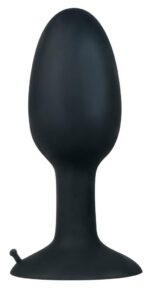 Wydrążony korek plug analny obciążony sex l 12cm - obrazek 5