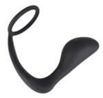 Plug analny z pętlą pierścieniem na penisa 10cm - obrazek 6