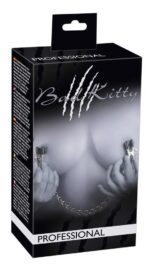 Metalowe zaciski na sutki regulowane bdsm sex - obrazek 3