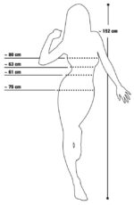 Erotyczna lalka miłosna dmuchana czarna 3 dziury - obrazek 7