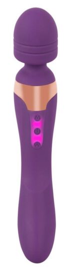 Wibrator i masażer łechtaczki 2 końce 21cm 8trybów - obrazek 3