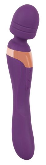 Wibrator i masażer łechtaczki 2 końce 21cm 8trybów - obrazek 5