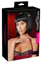 Black Bob Wig - obrazek 3