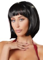 Black Bob Wig - obrazek 4