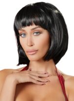Black Bob Wig - obrazek 5
