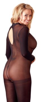 Kuszące bodystocking prześwitujący do seksu XL/2XL - obrazek 4