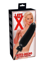 Uniwersalne dildo analne waginalne pompowane 20cm - obrazek 3