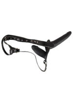 Podwójny penis dildo członek strap on uprząż sex - obrazek 5