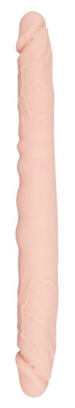 Dildo dwie końcówki realistyczne giętkie 30,5 cm - obrazek 6