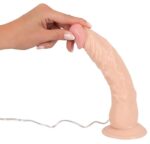 Realistyczny sterczący penis członek dildo 23cm - obrazek 9