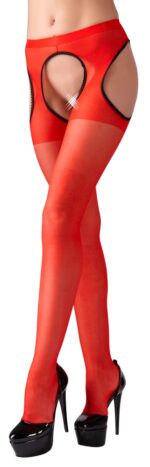 Sex Tights red S/M - obrazek 4