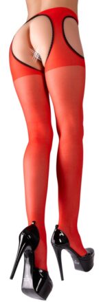 Sex Tights red S/M - obrazek 8