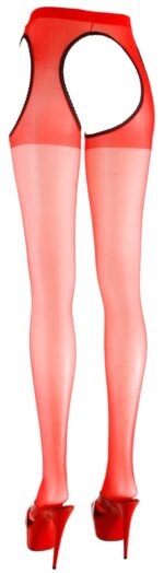 Sex Tights red S/M - obrazek 10