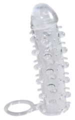 Wydłużająca pogrubiająca nakładka na penisa jądra - obrazek 4