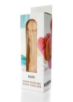 Realistyczny sex wibrator duży żyły cielisty 23 cm - obrazek 5