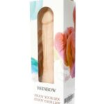 Wibrator realistyczny cyberskóra przyjemny 19cm