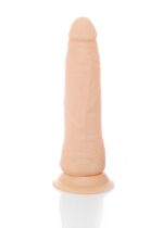 Mięciutki penis cyberskóra przyssawka dildo 19cm - obrazek 5