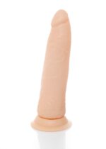 Mięciutki penis cyberskóra przyssawka dildo 19cm - obrazek 7
