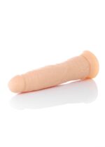Mięciutki penis cyberskóra przyssawka dildo 19cm - obrazek 8