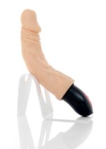 Sex wibrator z kręgosłupem giętki cyberskóra 27cm - obrazek 4
