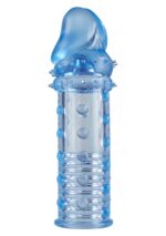 Wydłuż penisa o 4,5cm nakładka na członek wypustki - obrazek 3