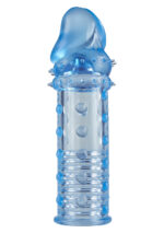 Wydłuż penisa o 4,5cm nakładka na członek wypustki - obrazek 4