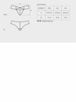 Kuszące figi koronkowe erotyczne obsessive s/m - obrazek 4