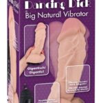 Dildo z obrotami na przyssawce duży mocny 22cm