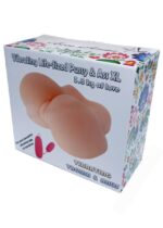 Masturbator realistyczny 2 otwory wibracje 3kg xl - obrazek 3