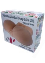Masturbator realistyczny 2 otwory wibracje 5kg xxl - obrazek 3