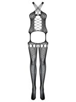 Geometryczne bodystocking siateczka obsessive sml - obrazek 3