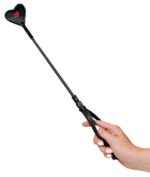 Packa do chłosty szpicruta serce do klapsów bdsm - obrazek 3