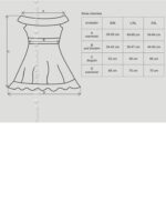 Przejrzysty komplet koszulka stringi obsessive s/m - obrazek 4