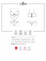 Wycięte body odsłaniające ciało sex obsessive l/xl - obrazek 4