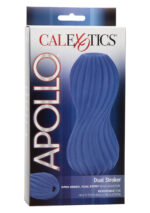 Masturbator-APOLLO DUAL STROKER BLUE - obrazek 4