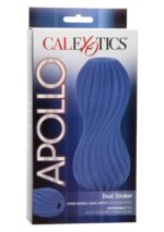 Masturbator-APOLLO DUAL STROKER BLUE - obrazek 5