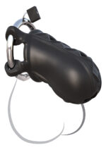 Klatka na penisa extreme silicone cock blocker - obrazek 7