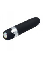 Wibrator z kryształem diamentem klasyczny sex 15cm - obrazek 4