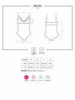 Otwarte w kroku sex body erotyczne 818-ted-1 s/m - obrazek 4