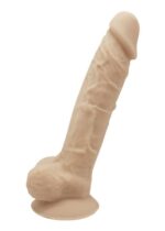 Mięsiste grube dildo z żyłami realistyczne 24cm - obrazek 3