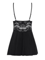 Czarna sex koszulka stringi komplet obsessive l/xl - obrazek 3