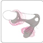 Pierścień uciskowy na penisa 2 silniki sex masażer