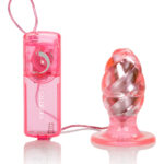 Plug/vibr-TUSH TRAINER VIBRATING PINK