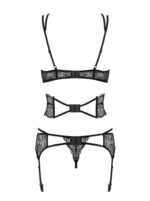 Biustonosz pas stringi sex komplet obsessive s/m - obrazek 3