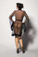 Bielizna-ANTHIS S (robe black ) - obrazek 3