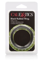 Pierścień-RUBBER RING BLACK LARGE - obrazek 5