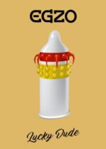 Prezerwatywy z fakturą wypustkami egzo lucky dude - obrazek 3