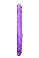 Dildo-b yours 14""""double dildo purple - obrazek 4